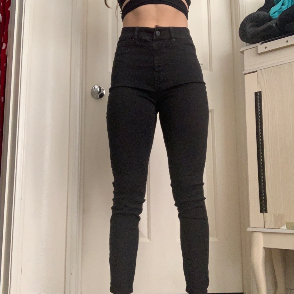 Rewash Black Skinny Jeans